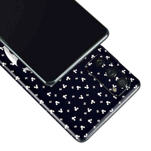 Disney Mickey Mouse Falling Silhouette Galaxy S20 Fan Edition Skin