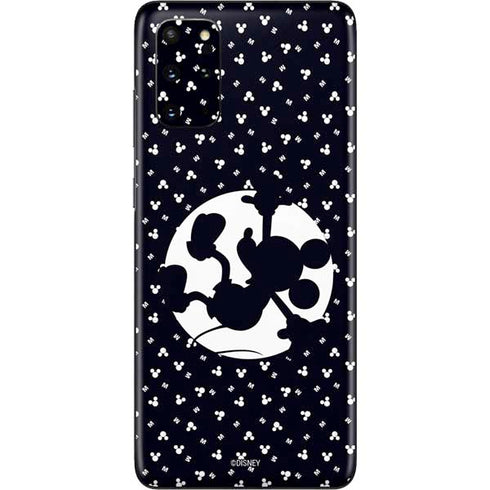 Disney Mickey Mouse Falling Silhouette Galaxy S20 Plus Skin