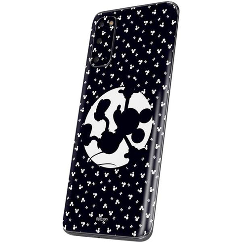 Disney Mickey Mouse Falling Silhouette Galaxy S20 Skin