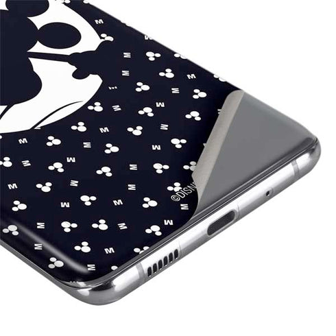 Disney Mickey Mouse Falling Silhouette Galaxy S20 Skin