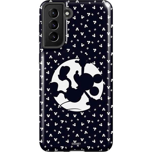 Disney Mickey Mouse Falling Silhouette Galaxy S21 FE Pro Case