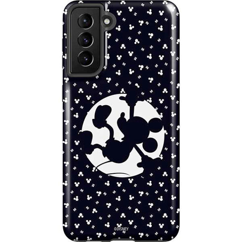Disney Mickey Mouse Falling Silhouette Galaxy S21 Plus 5G Pro Case