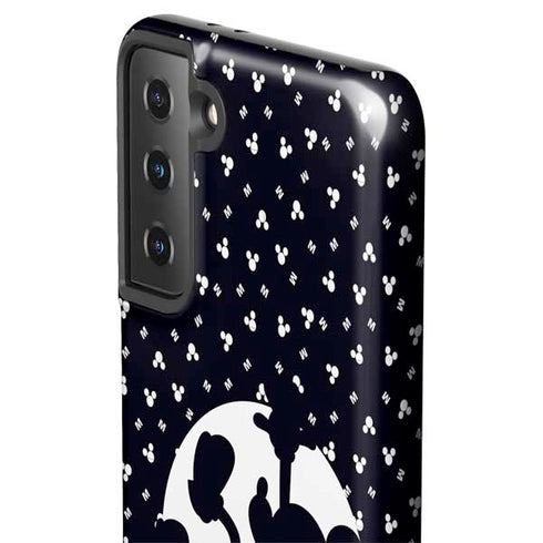 Disney Mickey Mouse Falling Silhouette Galaxy S21 Plus 5G Pro Case