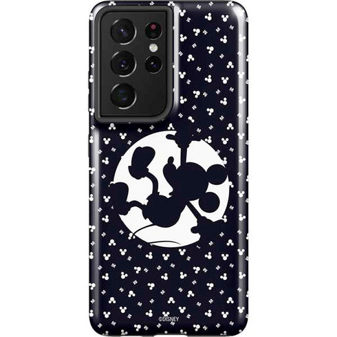 Disney Mickey Mouse Falling Silhouette Galaxy S21 Ultra 5G Pro Case