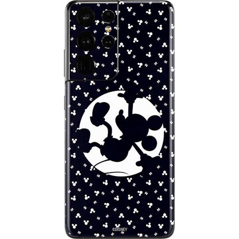 Disney Mickey Mouse Falling Silhouette Galaxy S21 Ultra 5G Skin