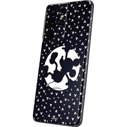 Disney Mickey Mouse Falling Silhouette Galaxy S21 Ultra 5G Skin