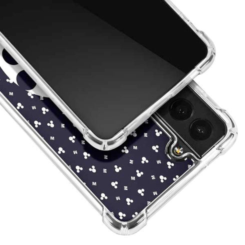 Disney Mickey Mouse Falling Silhouette Galaxy S22 Clear Case