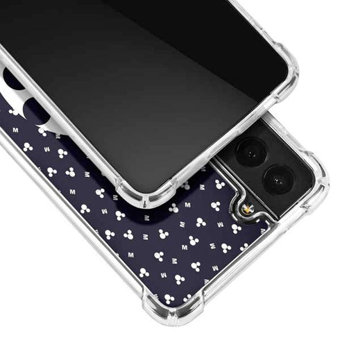 Disney Mickey Mouse Falling Silhouette Galaxy S22 Plus Clear Case