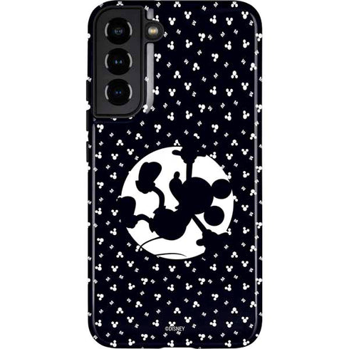 Disney Mickey Mouse Falling Silhouette Galaxy S22 Plus Pro Case