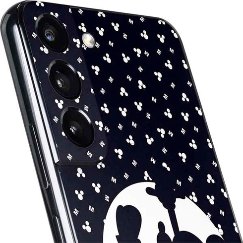 Disney Mickey Mouse Falling Silhouette Galaxy S22 Plus Skin