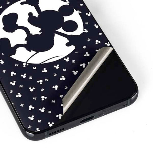Disney Mickey Mouse Falling Silhouette Galaxy S22 Plus Skin