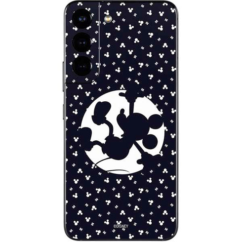 Disney Mickey Mouse Falling Silhouette Galaxy S22 Skin