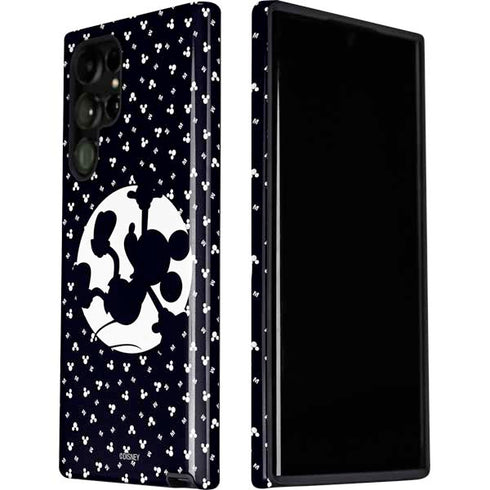 Disney Mickey Mouse Falling Silhouette Galaxy S22 Ultra Pro Case