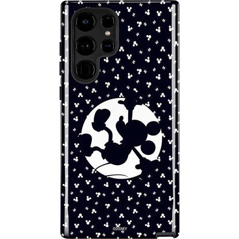 Disney Mickey Mouse Falling Silhouette Galaxy S22 Ultra Pro Case