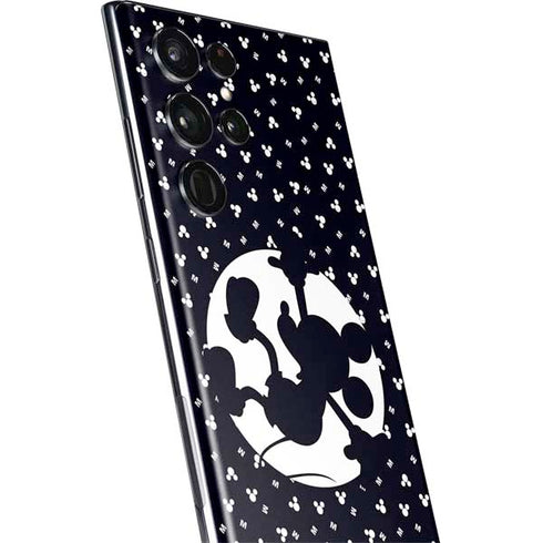 Disney Mickey Mouse Falling Silhouette Galaxy S22 Ultra Skin