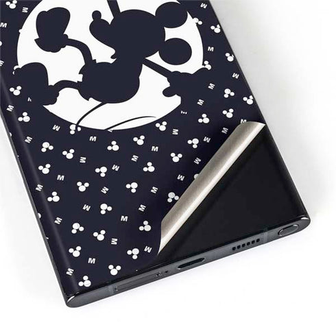 Disney Mickey Mouse Falling Silhouette Galaxy S22 Ultra Skin