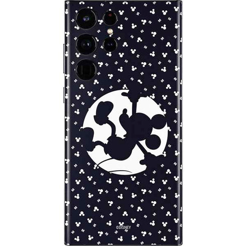 Disney Mickey Mouse Falling Silhouette Galaxy S22 Ultra Skin