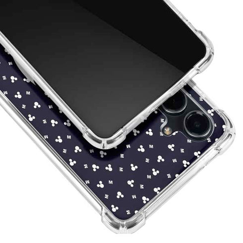 Disney Mickey Mouse Falling Silhouette Galaxy S23 FE Clear Case