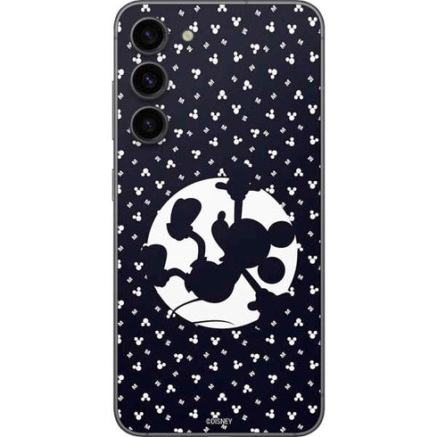 Disney Mickey Mouse Falling Silhouette Galaxy S23 Plus Skin