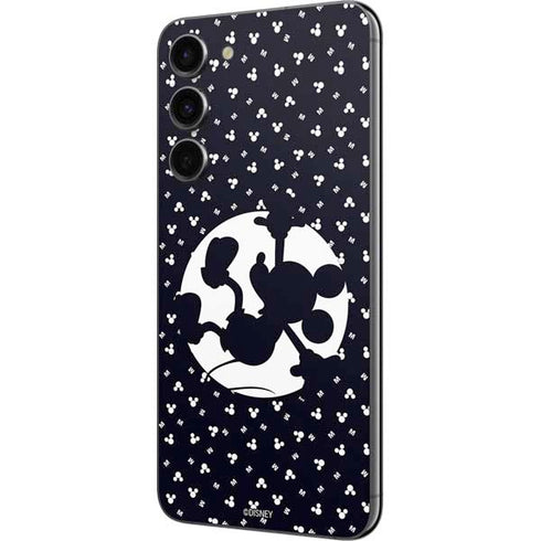 Disney Mickey Mouse Falling Silhouette Galaxy S23 Plus Skin