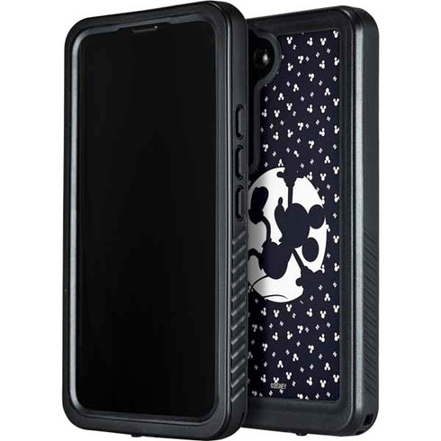 Disney Mickey Mouse Falling Silhouette Galaxy S23 Plus Waterproof Case