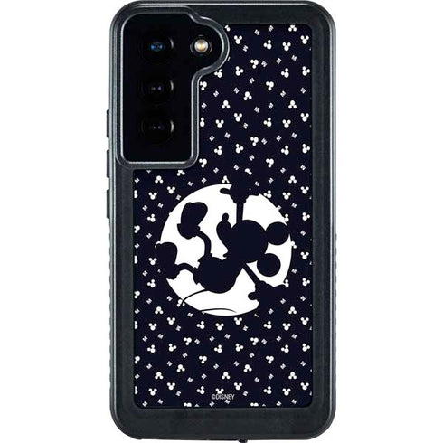 Disney Mickey Mouse Falling Silhouette Galaxy S23 Waterproof Case