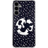 Disney Mickey Mouse Falling Silhouette Galaxy S24 Plus Clear Case