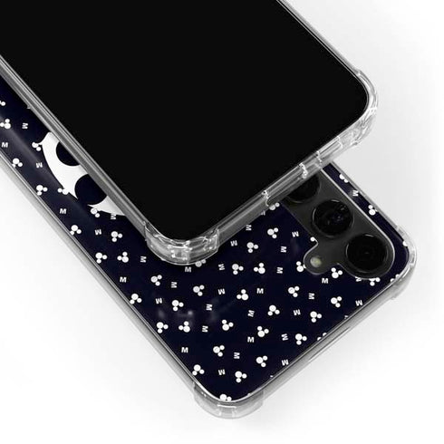Disney Mickey Mouse Falling Silhouette Galaxy S24 Plus Clear Case