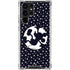 Disney Mickey Mouse Falling Silhouette Galaxy S24 Ultra Clear Case