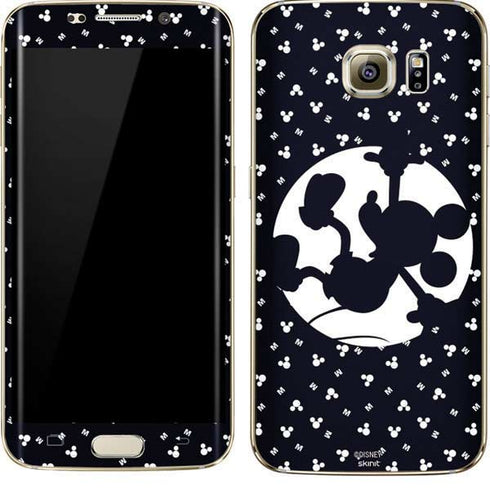 Disney Mickey Mouse Falling Silhouette Galaxy S7 Edge Skin