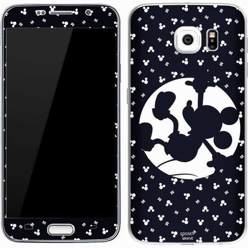 Disney Mickey Mouse Falling Silhouette Galaxy S7 Skin