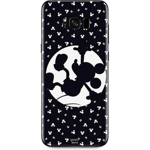 Disney Mickey Mouse Falling Silhouette Galaxy S8 Skin