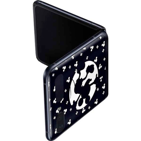 Disney Mickey Mouse Falling Silhouette Galaxy Z Flip Skin