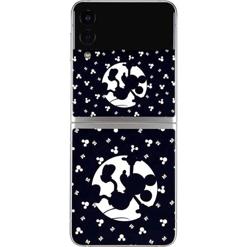 Disney Mickey Mouse Falling Silhouette Galaxy Z Flip4 5G Skin