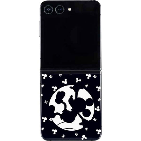 Disney Mickey Mouse Falling Silhouette Galaxy Z Flip5 5G Skin