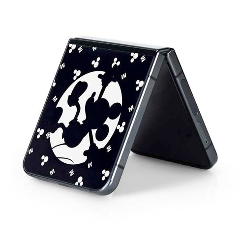 Disney Mickey Mouse Falling Silhouette Galaxy Z Flip5 5G Skin
