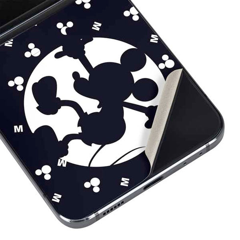 Disney Mickey Mouse Falling Silhouette Galaxy Z Flip5 5G Skin