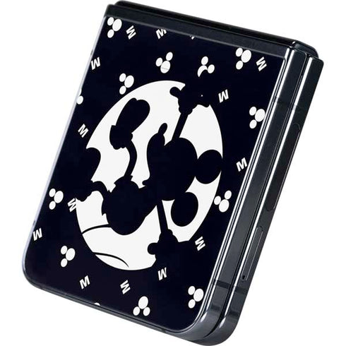 Disney Mickey Mouse Falling Silhouette Galaxy Z Flip5 5G Skin