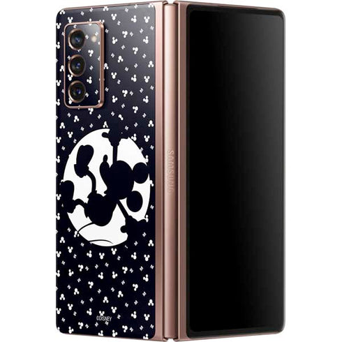 Disney Mickey Mouse Falling Silhouette Galaxy Z Fold2 5G Skin