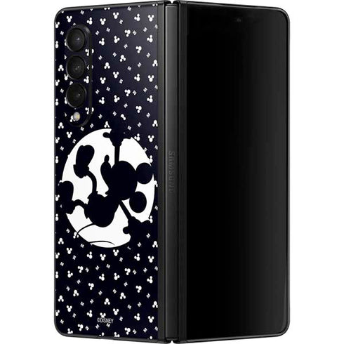 Disney Mickey Mouse Falling Silhouette Galaxy Z Fold3 5G Skin