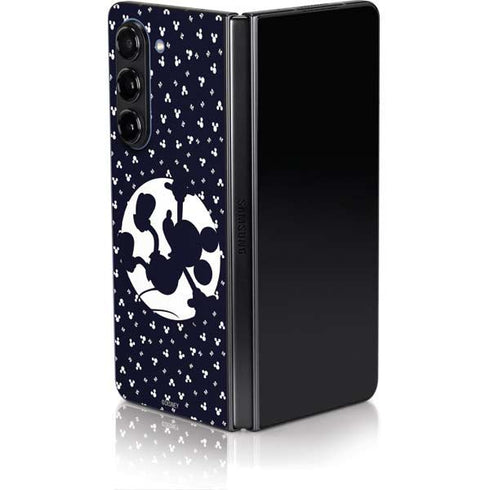 Disney Mickey Mouse Falling Silhouette Galaxy Z Fold5 5G Skin