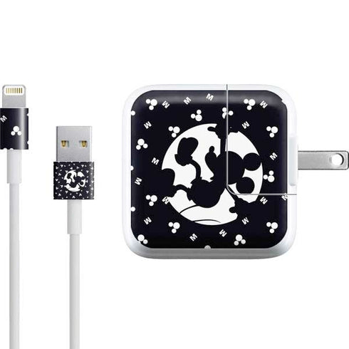 Disney Mickey Mouse Falling Silhouette iPad Charger (10W USB) Skin