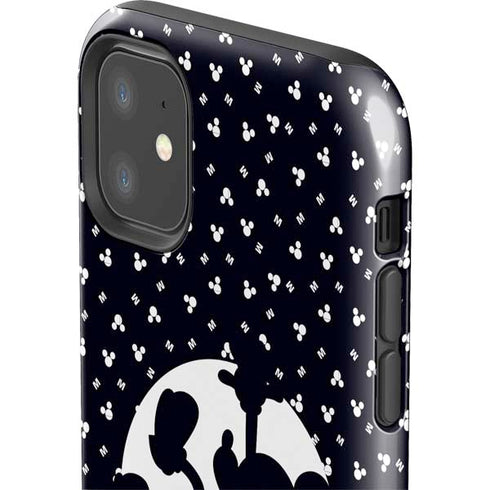 Disney Mickey Mouse Falling Silhouette iPhone 11 Impact Case