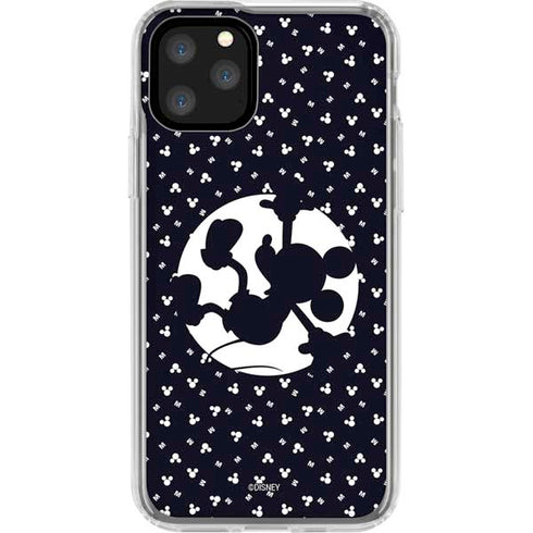 Disney Mickey Mouse Falling Silhouette iPhone 11 Pro Clear Case