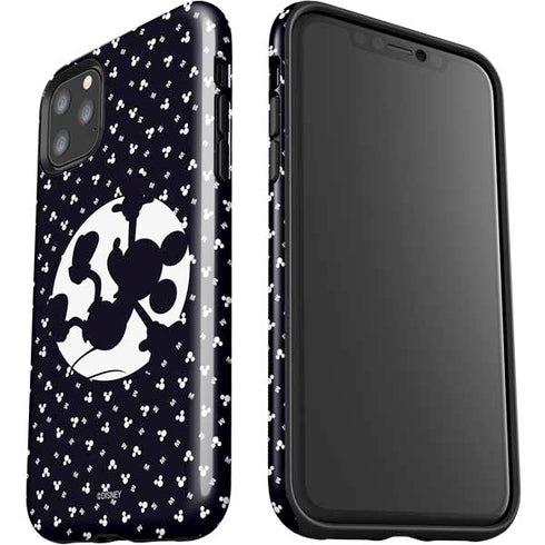 Disney Mickey Mouse Falling Silhouette iPhone 11 Pro Max Impact Case