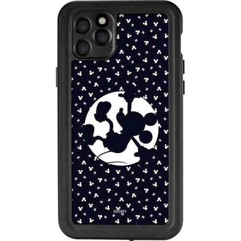 Disney Mickey Mouse Falling Silhouette iPhone 11 Pro Max Waterproof Case