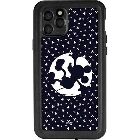 Disney Mickey Mouse Falling Silhouette iPhone 11 Pro Waterproof Case