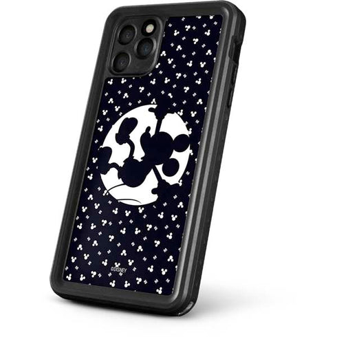 Disney Mickey Mouse Falling Silhouette iPhone 11 Pro Waterproof Case