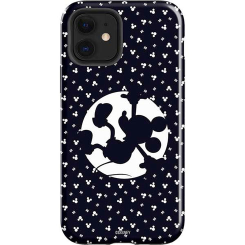 Disney Mickey Mouse Falling Silhouette iPhone 12 Impact Case