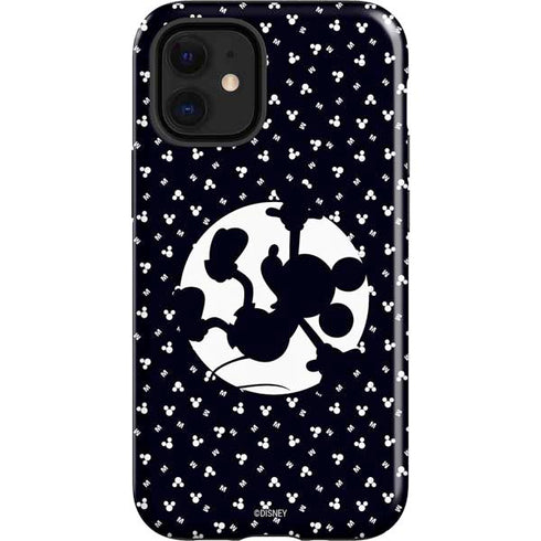 Disney Mickey Mouse Falling Silhouette iPhone 12 Mini Impact Case